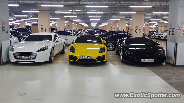 Aston Martin Rapide spotted in Seoul, South Korea