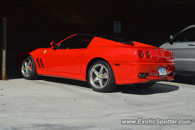 Ferrari 575M spotted in Greenwich, Connecticut
