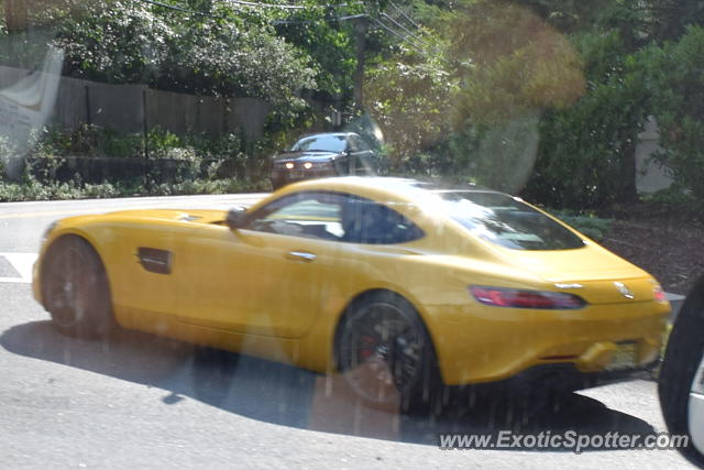 Mercedes AMG GT spotted in Chatham, New Jersey