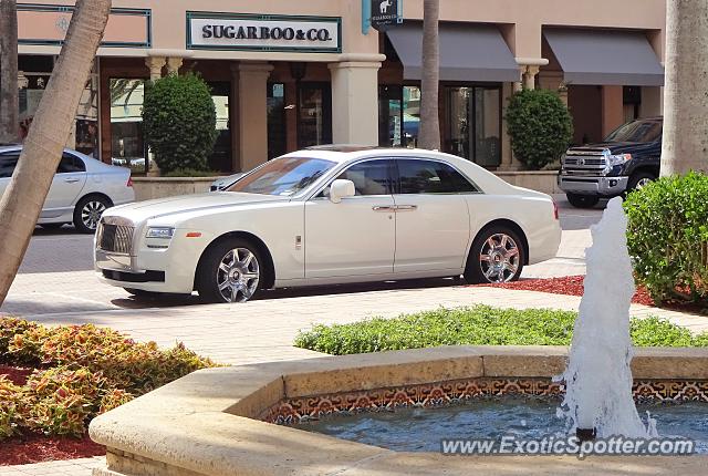 Rolls-Royce Ghost spotted in Boca Raton, Florida