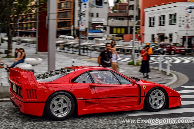 Ferrari F40 spotted in Tokyo, Japan