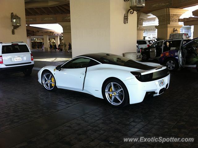 Ferrari 458 Italia spotted in Las Vegas, Nevada