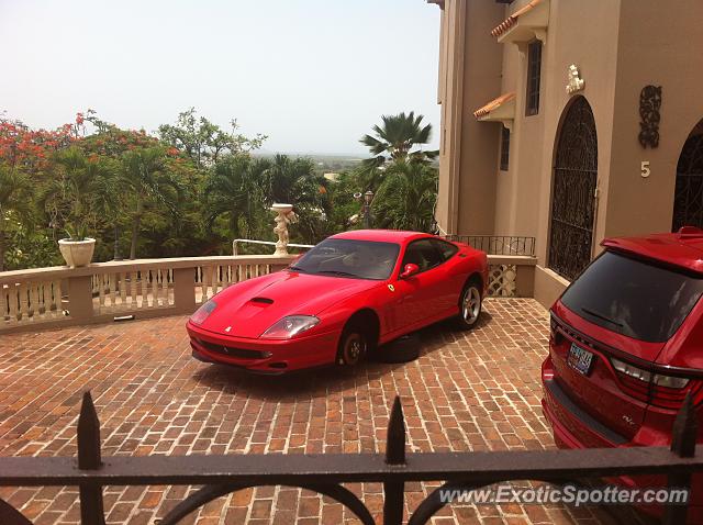 Ferrari 575M spotted in Ponce, Puerto Rico