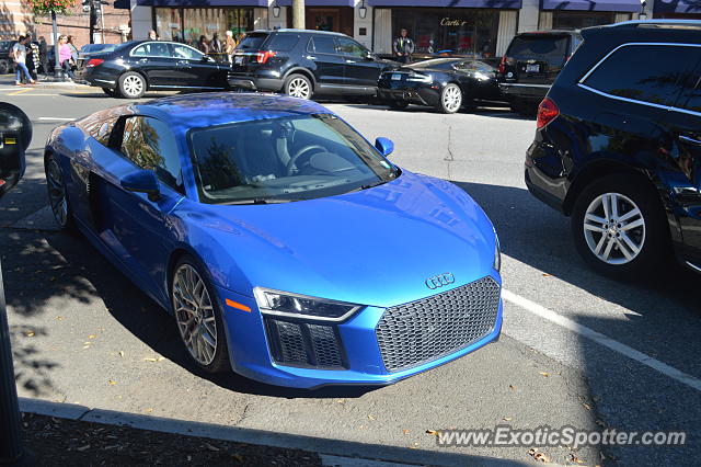 Audi R8 spotted in Greenwich, Connecticut