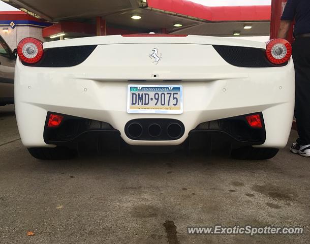 Ferrari 458 Italia spotted in Murrysville, Pennsylvania
