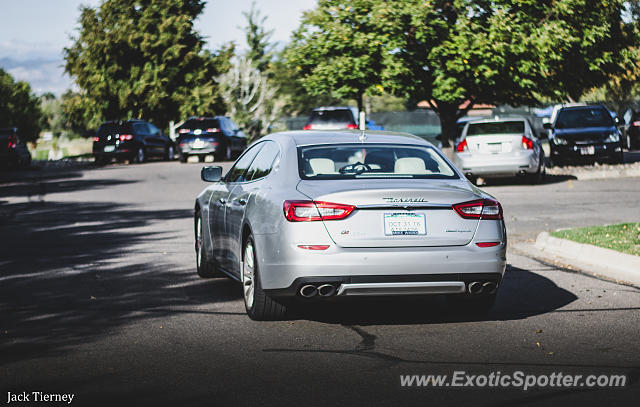 Maserati Quattroporte spotted in GreenwoodVillage, Colorado