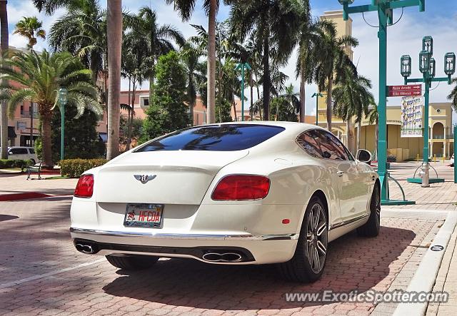 Bentley Continental spotted in Boca Raton, Florida