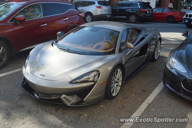 Mclaren 570S spotted in Greenwich, Connecticut