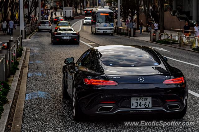 Mercedes AMG GT spotted in Tokyo, Japan