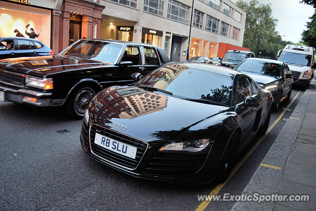 Audi R8 spotted in London, United Kingdom