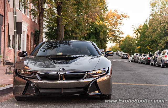 BMW I8 spotted in Arlington, Virginia