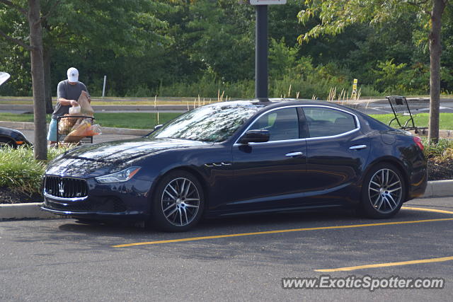 Maserati Ghibli spotted in Warrington, Pennsylvania