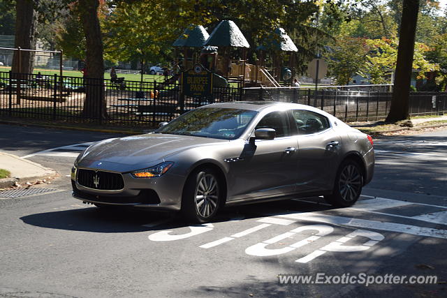 Maserati Ghibli spotted in Doylestown, Pennsylvania