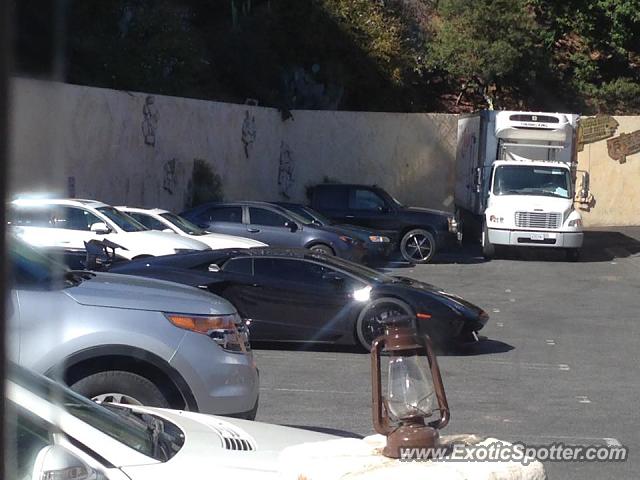 Lamborghini Aventador spotted in West Hollywood, California