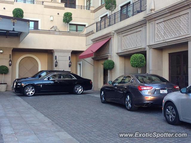 Rolls-Royce Ghost spotted in Beverly Hills, California
