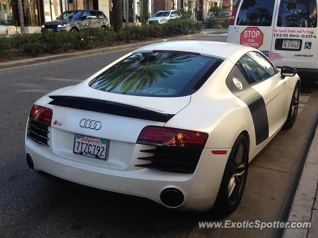 Audi R8 spotted in Beverly Hills, California