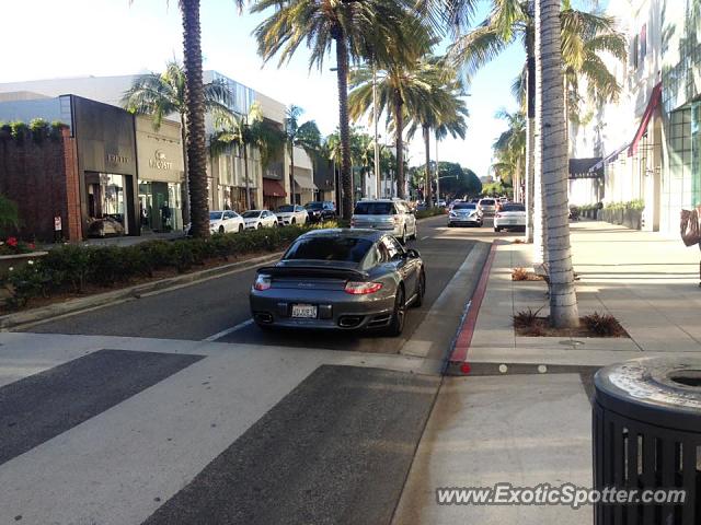 Porsche 911 Turbo spotted in Beverly Hills, California