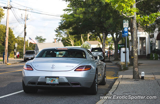 Mercedes SLS AMG spotted in Cape Cod, Massachusetts