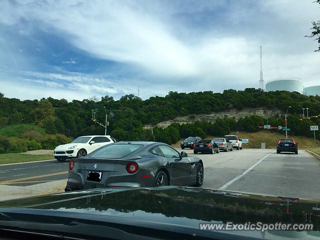 Ferrari F12 spotted in Austin, Texas