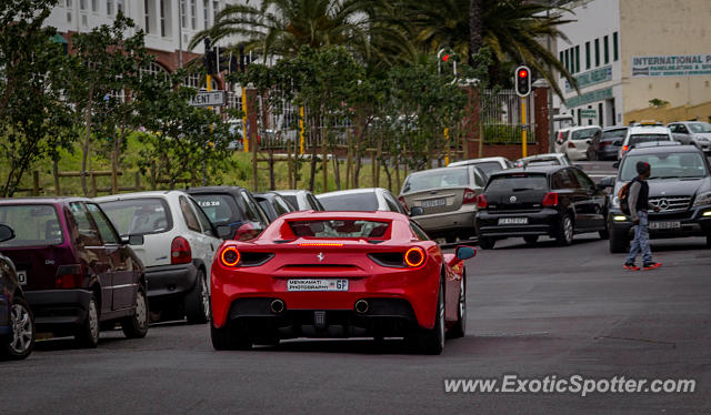 Ferrari 488 GTB spotted in Cape Town, South Africa
