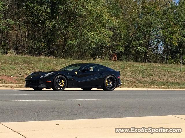 Ferrari F12 spotted in Sterling, Virginia