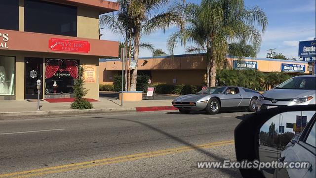 Maserati Bora spotted in Tarzana, California