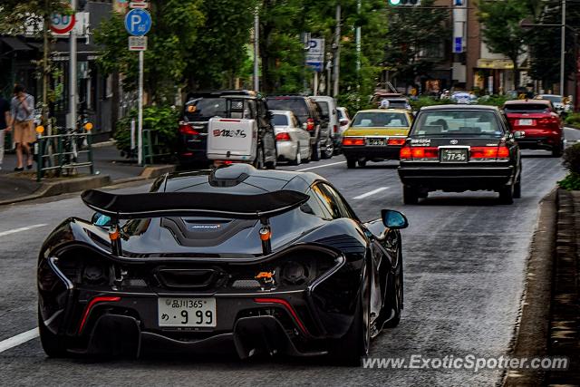 Mclaren P1 spotted in Tokyo, Japan