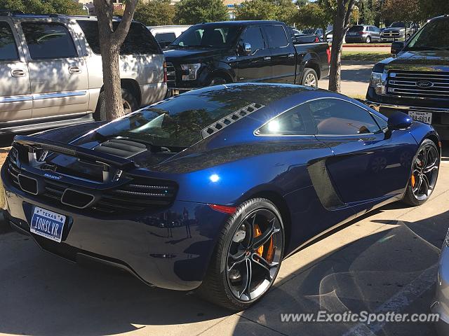 Mclaren MP4-12C spotted in Colleyvill, Texas