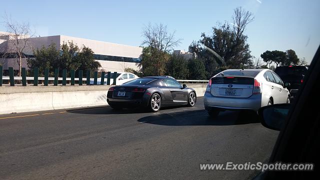 Audi R8 spotted in Woodland hills, California