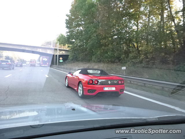 Ferrari 360 Modena spotted in Leuven, Belgium