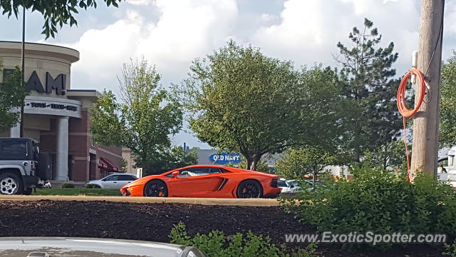 Lamborghini Aventador spotted in Davenport, Iowa