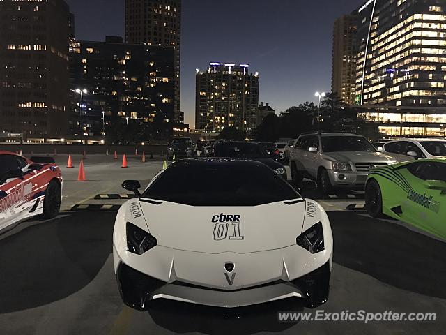 Lamborghini Aventador spotted in Buckhead, Georgia