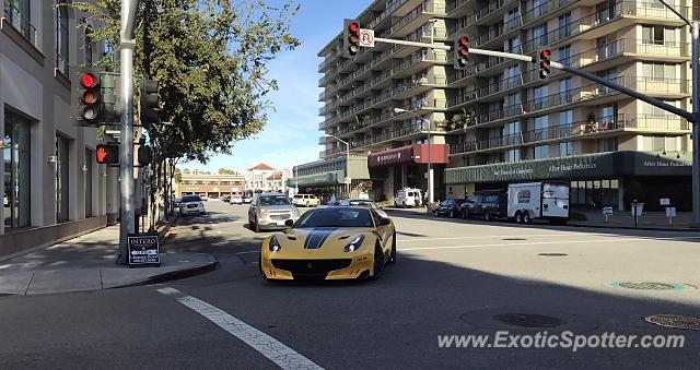 Ferrari F12 spotted in San Mateo, California