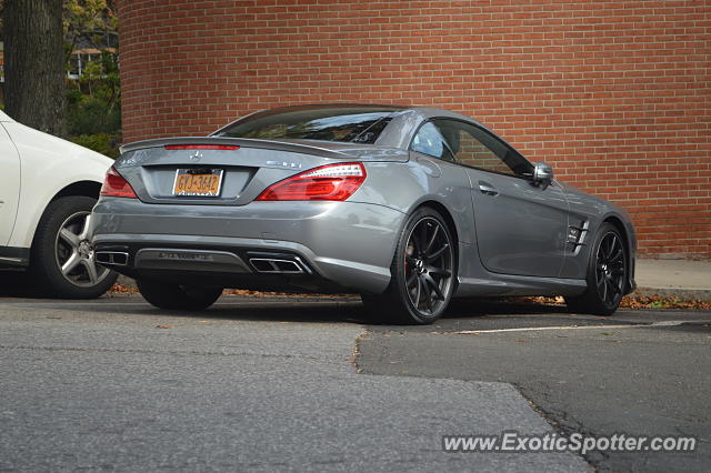 Mercedes SL 65 AMG spotted in Greenwich, Connecticut