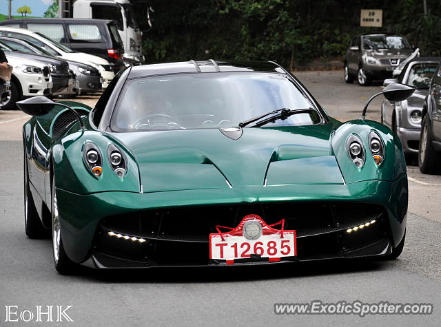 Pagani Huayra spotted in Hong Kong, China