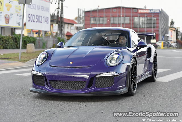 Porsche 911 GT3 spotted in Warsaw, Poland