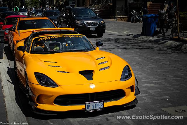 Dodge Viper spotted in Toronto, Canada