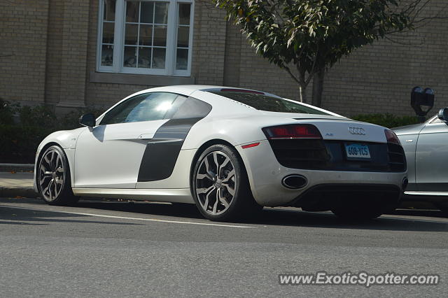 Audi R8 spotted in Greenwich, Connecticut
