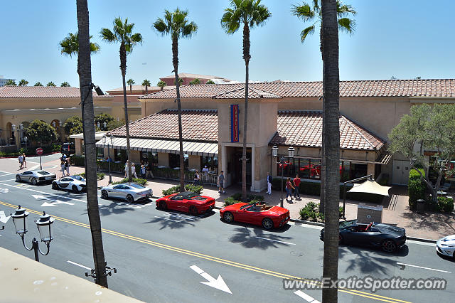 Ferrari California spotted in Newport Beach, California