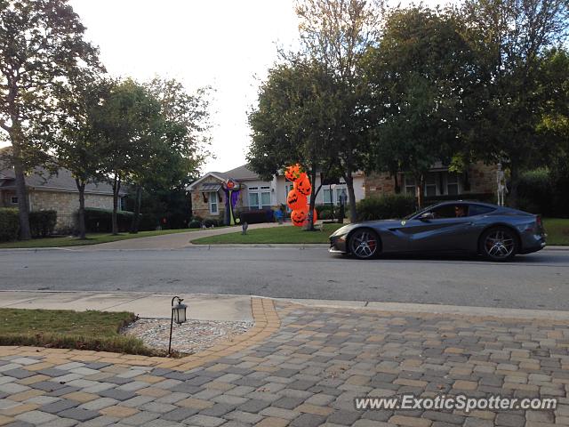 Ferrari F12 spotted in Austin, Texas