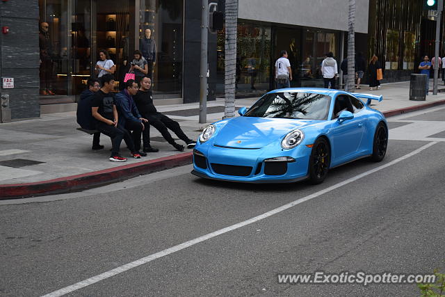 Porsche 911 GT3 spotted in Beverly Hills, California