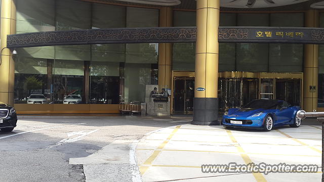 Chevrolet Corvette Z06 spotted in Seoul, South Korea
