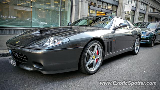 Ferrari 575M spotted in Zurich, Switzerland