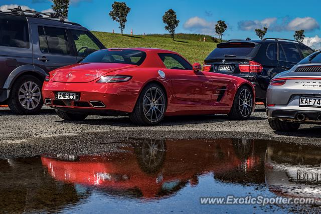 Mercedes SLS AMG spotted in Waikato, New Zealand