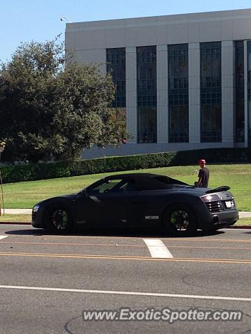 Audi R8 spotted in Pasadena, California