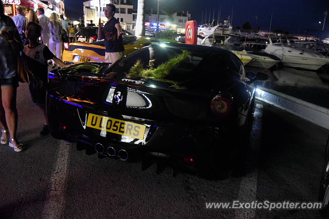 Ferrari 458 Italia spotted in Puerto Banus, Spain