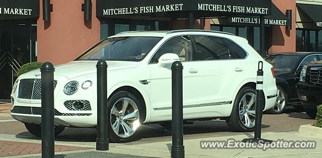 Bentley Bentayga spotted in Jacksonville, Florida