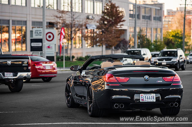 BMW M6 spotted in Mosaic District, Virginia