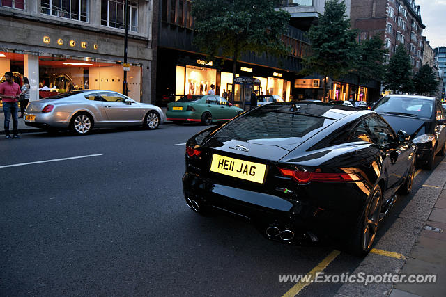 Jaguar F-Type spotted in London, United Kingdom