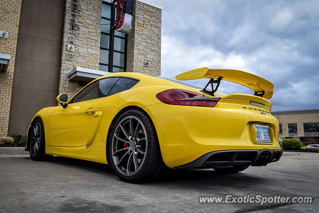 Porsche Cayman GT4 spotted in Leawood, Kansas